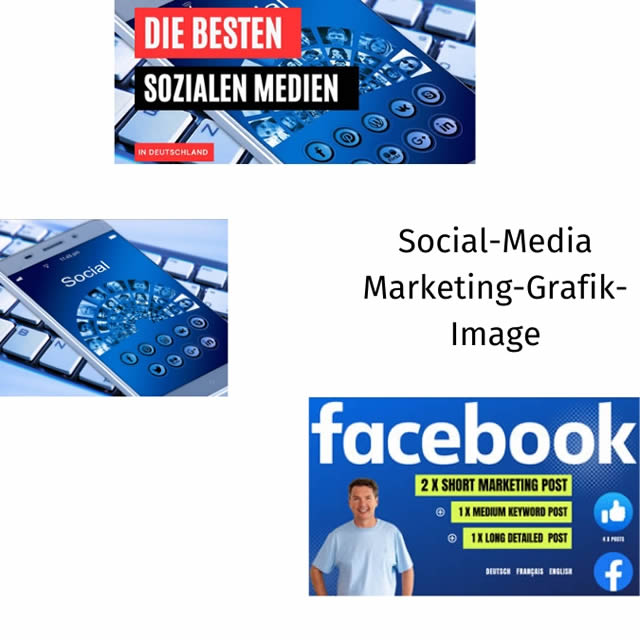 Werbegrafik - Social Media Marketingbild